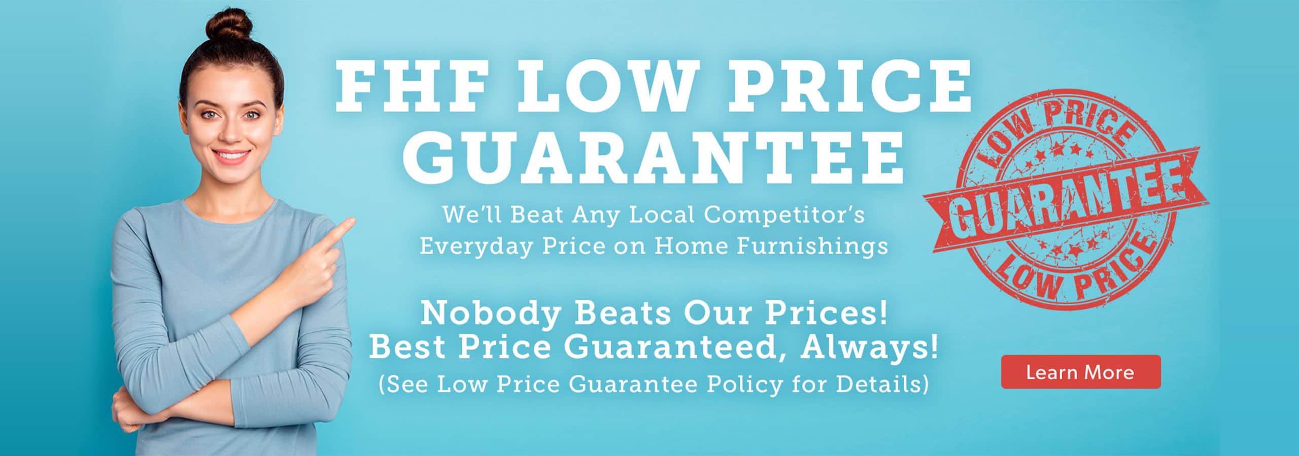 Low Price Guarantee – Learn More